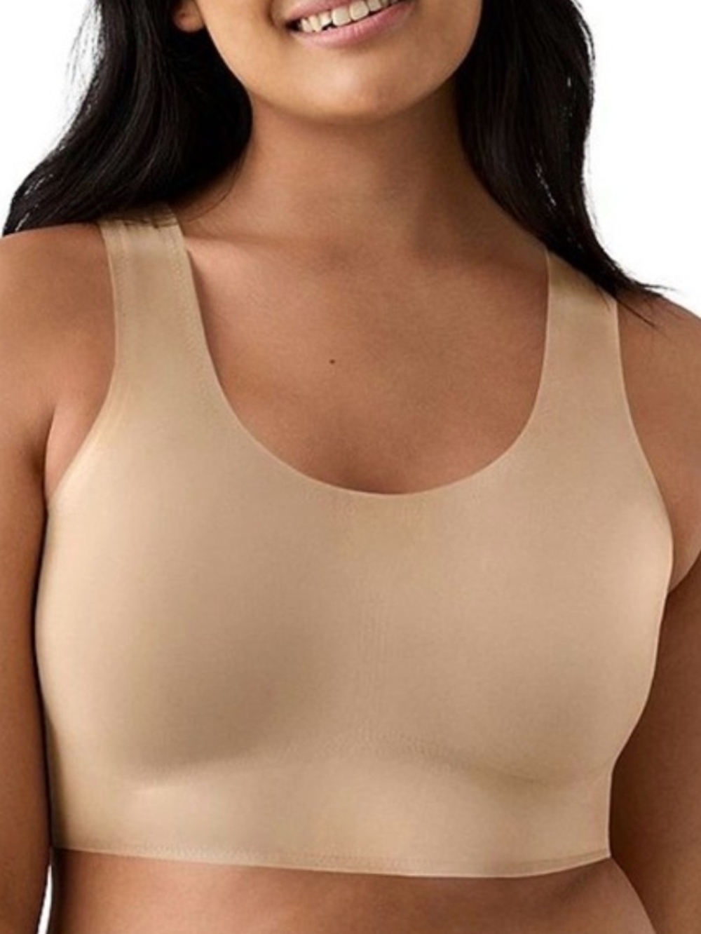 True & Co. True Body Scoop Neck Bra NWT - Seamless Wirefree Bralette - 1X**